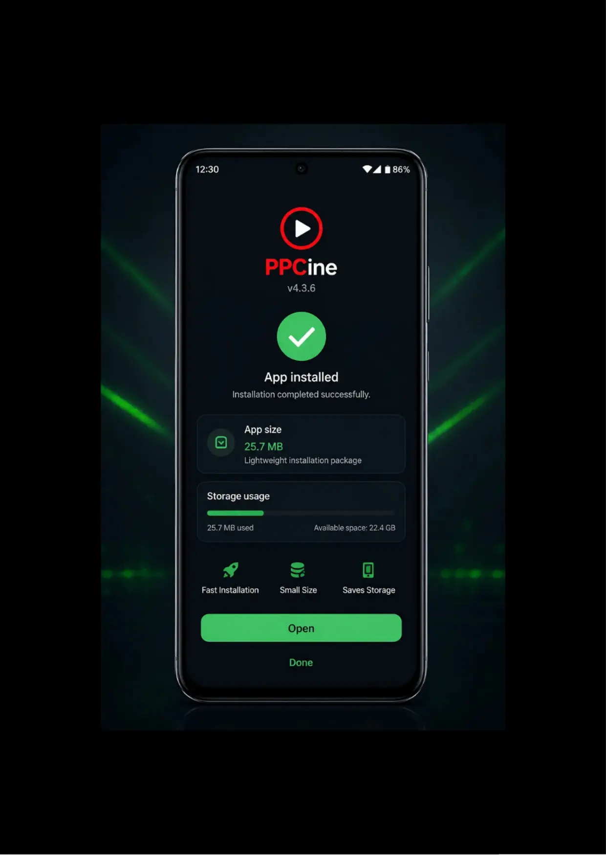 PPCine APK Download Latest Version 2026 for Android 8 Lightweight installation package