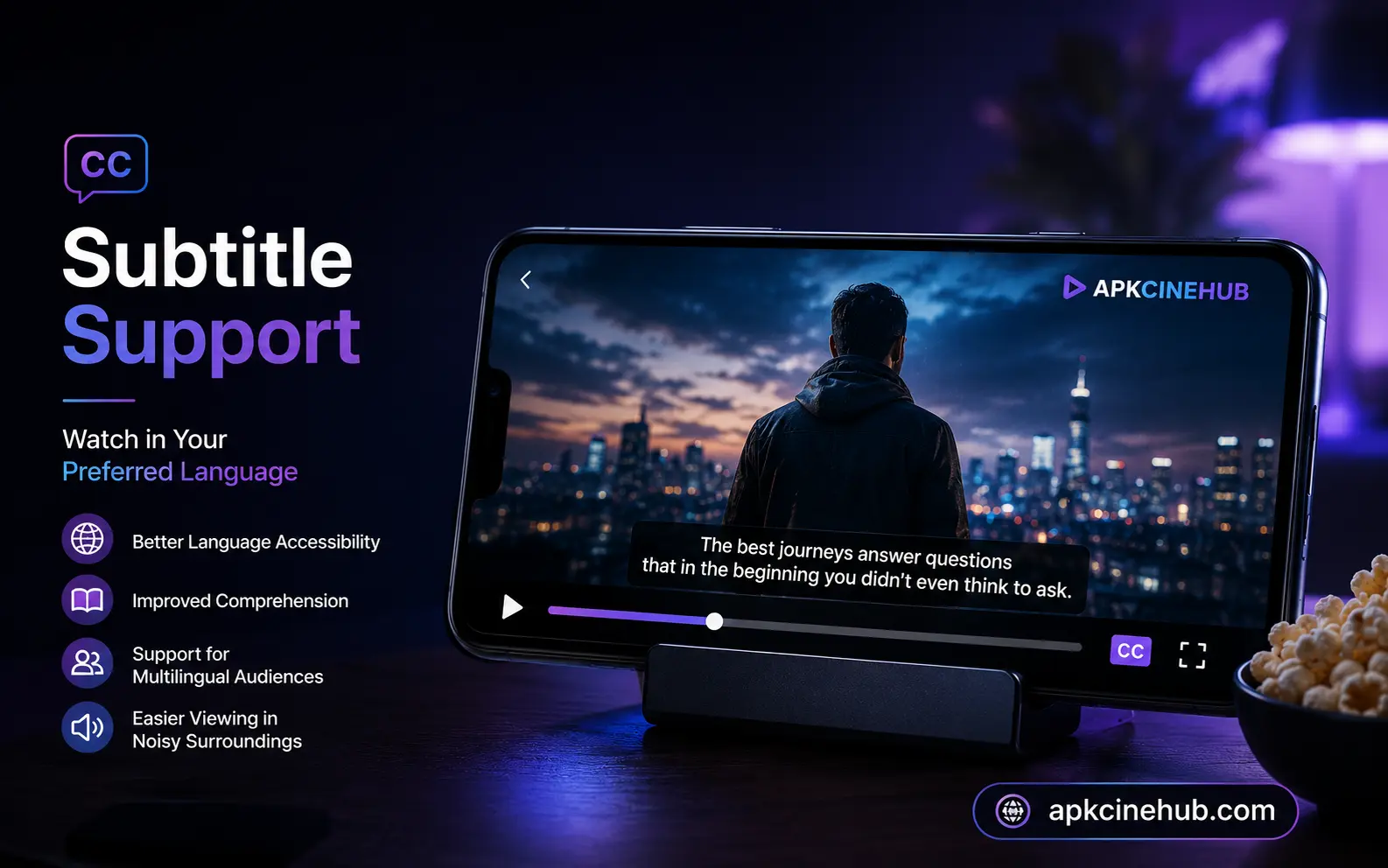 PPCine APK Download Latest Version 2026 for Android 5 Subtitle support